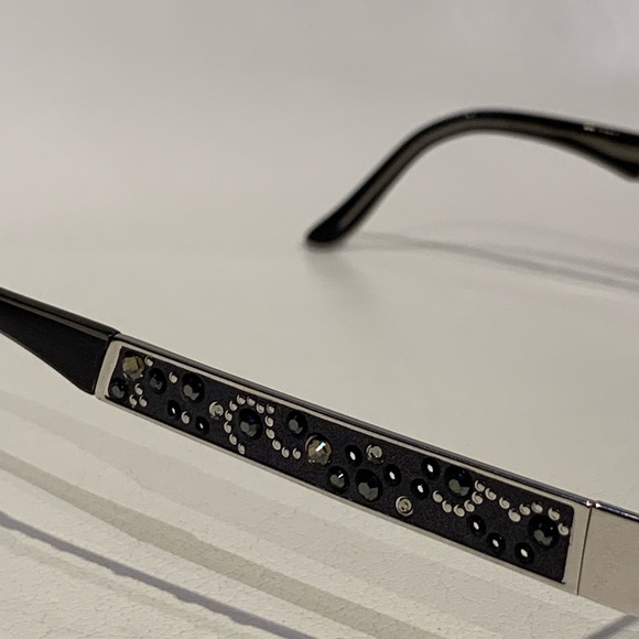 New Women’s Authentic Daniel Swarovski Drill Mount eyeglasses - Picture 8 of 12